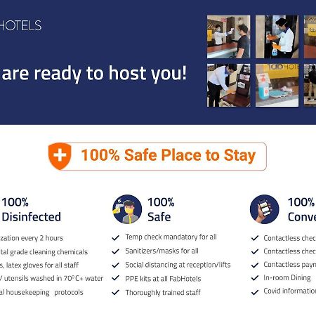 Fabhotel Crown Suites - Nr Sony Signals Bangalore Eksteriør bilde